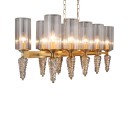 Ritz - Ice Rectangular Chandelier